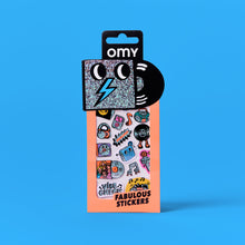 Görseli Galeri görüntüleyiciye yükleyin, OMY Fabulous Vinil Çıkartmalar - Music
