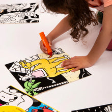 Görseli Galeri görüntüleyiciye yükleyin, OMY Velvet Coloring - Animals

