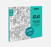 Görseli Galeri görüntüleyiciye yükleyin, OMY Coloring Poster - Atlas
