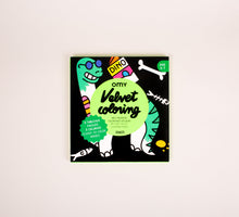 Görseli Galeri görüntüleyiciye yükleyin, OMY Velvet Coloring / İlk Boyamalarım - Dinos
