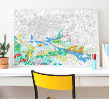 Görseli Galeri görüntüleyiciye yükleyin, OMY Coloring Poster - Dinos
