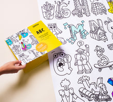Görseli Galeri görüntüleyiciye yükleyin, OMY Coloring Poster - ABC
