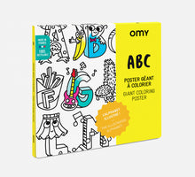Görseli Galeri görüntüleyiciye yükleyin, OMY Coloring Poster - ABC
