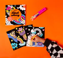 Görseli Galeri görüntüleyiciye yükleyin, OMY Velvet Coloring / İlk Boyamalarım - Kawaii
