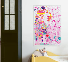Görseli Galeri görüntüleyiciye yükleyin, OMY Coloring Poster - Lily
