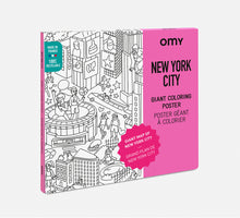 Görseli Galeri görüntüleyiciye yükleyin, OMY Coloring Poster - New York
